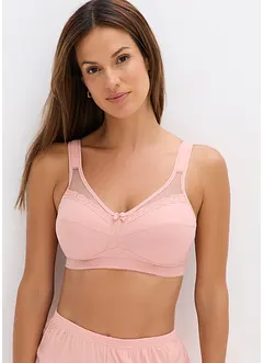 Lot de 2 soutiens-gorge grand maintien sans armatures avec bretelles rembourrées, bonprix