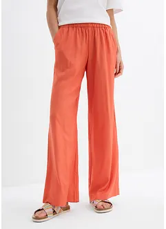Pantalon palazzo à ceinture élastiquée, bonprix