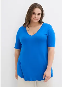 T-shirt long en viscose douce, bonprix