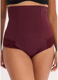 Culotte taille haute sculptante avec dentelle, maintien fort, bonprix