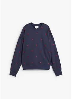 Oversize-Sweatshirt mit Stickerei, bonprix