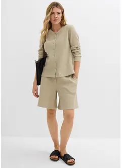 Shirtjacke aus reiner Baumwolle, bonprix