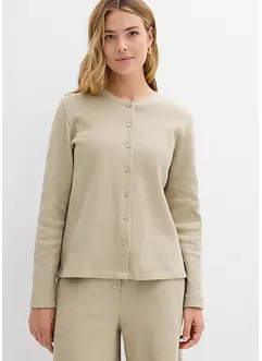 Gilet en jersey 100% coton, bonprix