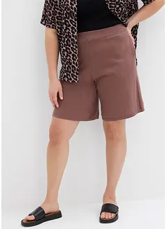 Short en fine maille avec taille élastiquée, bonprix