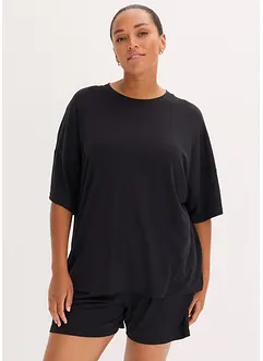 Pyjashort oversize en modal doux, bonprix