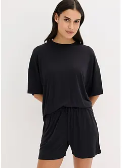 Pyjashort oversize en modal doux, bonprix