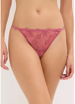 Tanga String mit blumiger Spitze, bonprix