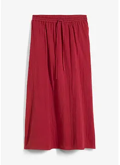 Jupe longue en gaze de coton, bonprix