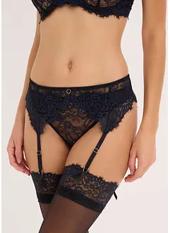 Ceinture porte-jarretelles en dentelle à franges, bonprix