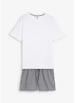 Pyjashort 100% coton à manches courtes, bonprix