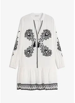 Tunika-Kleid aus strukturierter Viskose, bonprix