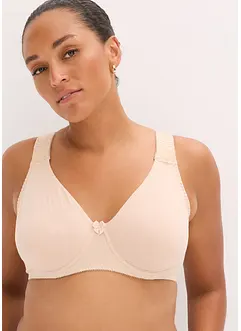 T-Shirt BH mit Bügel mit Baumwolle (2er Pack), bonprix