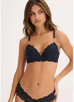 Soutien-gorge à coques en dentelle, bonprix
