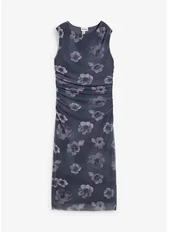 Midikleid aus feinem Mesh, bonprix