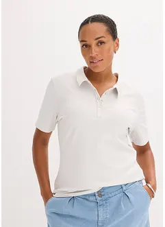 Polo en viscose extensible, bonprix