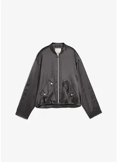 Softblouson aus glänzendem Viskose-Mix, bonprix