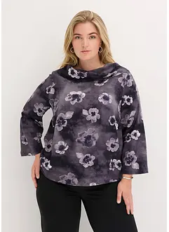Bluse aus strukturiertem Crêpe, bonprix