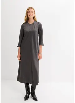 Midikleid aus glänzendem Satin, bonprix