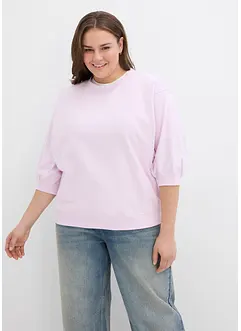 Oversize-Sweatshirt aus reiner Baumwolle, bonprix