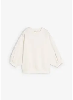 Oversize-Sweatshirt aus reiner Baumwolle, bonprix