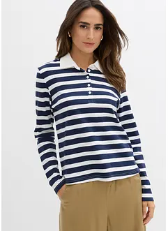 Poloshirt aus schwerer Bio-Baumwolle, bonprix