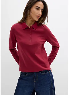 Poloshirt aus schwerer Bio-Baumwolle, bonprix