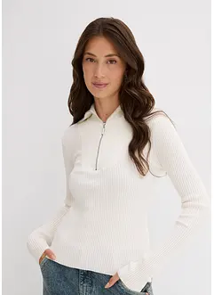 Rippshirt aus softem Viskose-Mix, bonprix