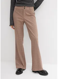 Schlaghose mit hohem Bund, bonprix