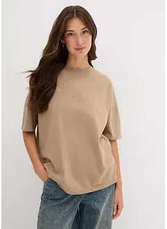 Oversize-Shirt aus reiner Bio-Baumwolle, bonprix