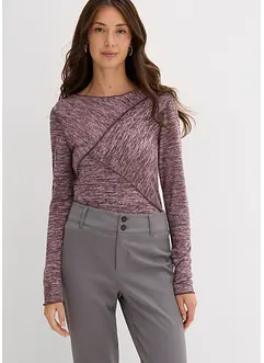 Langarmshirt aus softem Viskose-Mix, bonprix