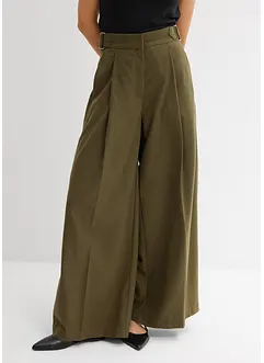 Hose mit Seitenschnallen aus Viskose-Mix, bonprix