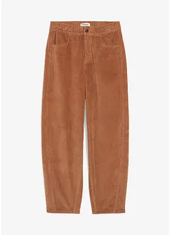 Pantalon barrel en velours côtelé, bonprix