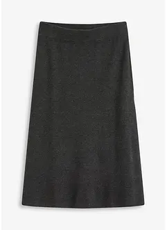 Jupe évasée en maille, bonprix