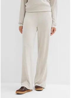 Pantalon palazzo aspect maille, bonprix