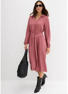 Robe midi en viscose fluide, bonprix