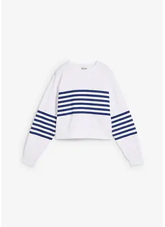 Oversize-Sweatshirt aus reiner Baumwolle, bonprix