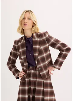 Blazer à carreaux, bonprix