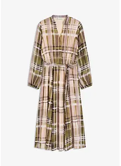 Chiffonkleid mit Bindeband, bonprix