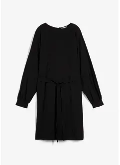 Robe courte et texturée en viscose extensible, bonprix