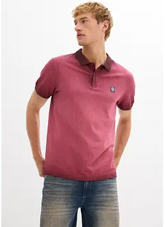 Polo en maille piquée, aspect délavé, bonprix