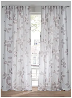 Rideau panneau avec polyester recyclé (1 pce), bonprix