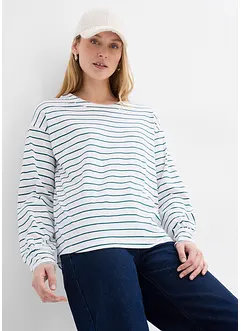 T-shirt manches longues 100% coton, bonprix