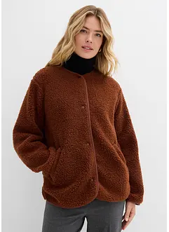 Teddy-Fleece Jacke, bonprix