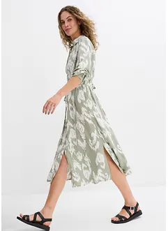 Robe-chemise en viscose fluide, bonprix