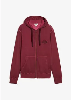 Sweat zippé à capuche, bonprix