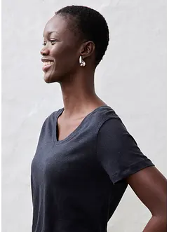 T-shirt 100% lin, bonprix