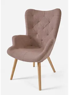 Fauteuil avec matelassée en diagonale, bonprix
