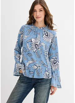 Shirtbluse aus softem Modal-Mix, bonprix