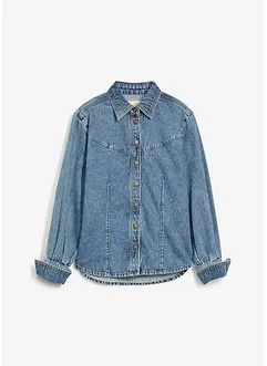Blouse en jean, bonprix