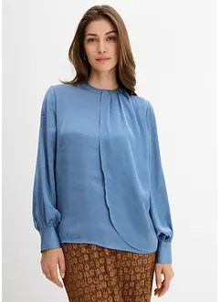 Blouse en satin fluide, bonprix